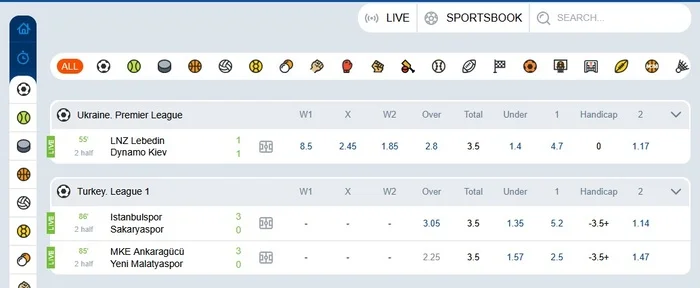 Mostbet Mostbet Türkmenistan line and odds